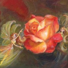 Схема вышивки «МАЛЕНЬКАЯ ФЕЯ»