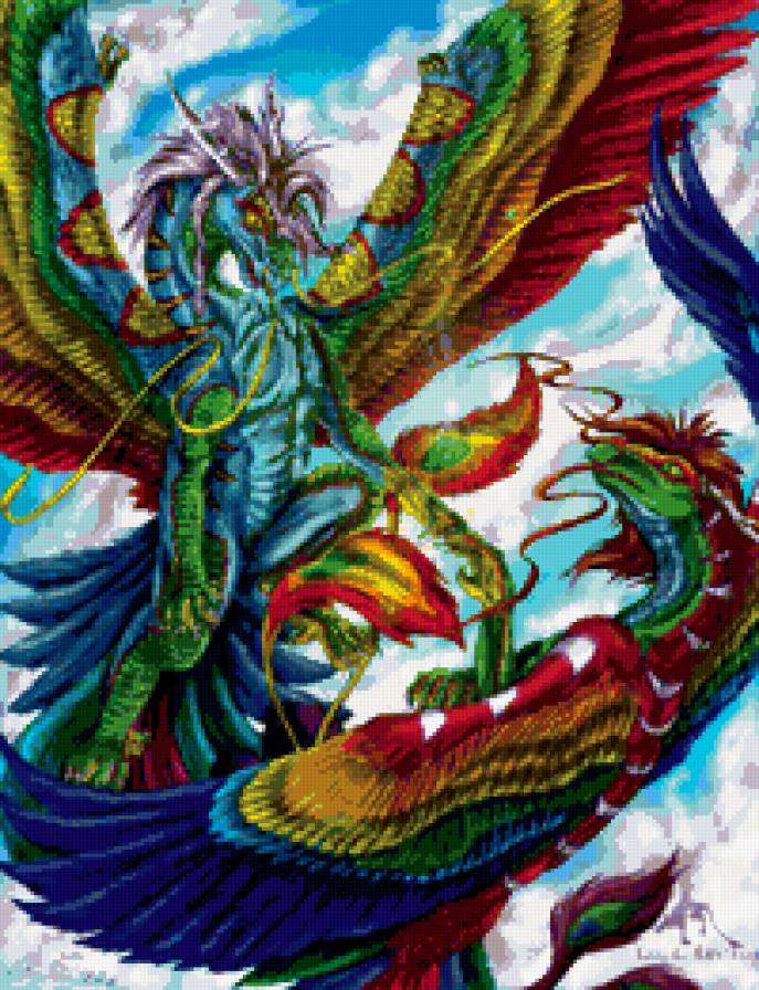 №217484 - драконы, фентези - предпросмотр