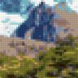 Предпросмотр схемы вышивки «горы» (№217666)