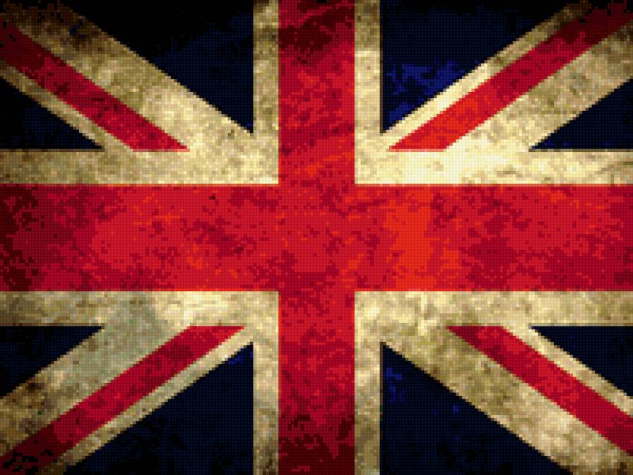 Английский флаг - флаг - предпросмотр