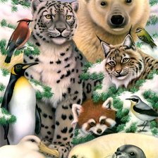 Схема вышивки «природа»