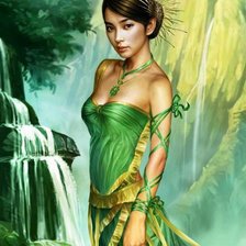 Схема вышивки «девушка»