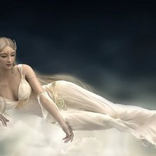 Схема вышивки «Белый эльф»