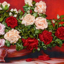 Схема вышивки «розочки»