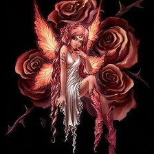 Схема вышивки «Фея»