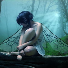 Схема вышивки «Фея»