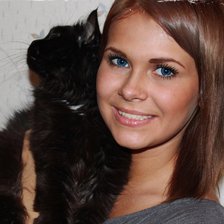 Схема вышивки «ЛЕРА И МУСЯ»