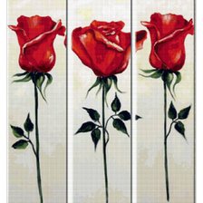 Схема вышивки «РОЗЫ»