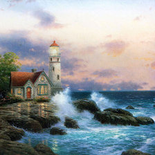 Схема вышивки «маяк»