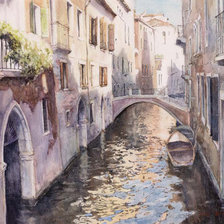 Схема вышивки «город»