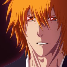 Схема вышивки «Куросаки Ичиго»