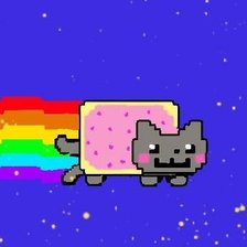 Схема вышивки «Нян кэт»