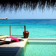 Схема вышивки «Мальдивы»