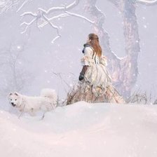 Схема вышивки «прогулка»