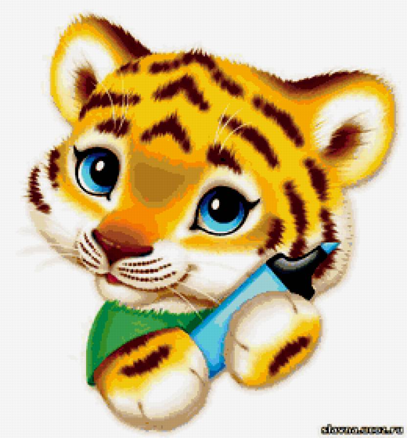 ДЕТЯМ - сказочные герои, сказка, тигренок - предпросмотр