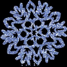 Схема вышивки «Снежинка»
