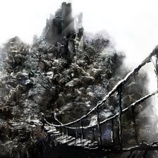 Схема вышивки «Мост»