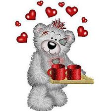 Схема вышивки «Кофе в постель»