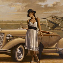 Схема вышивки «Peregrine Heathcote»