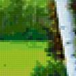 Предпросмотр схемы вышивки «Край березовый» (№219646)