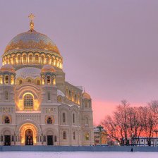 Схема вышивки «храм»