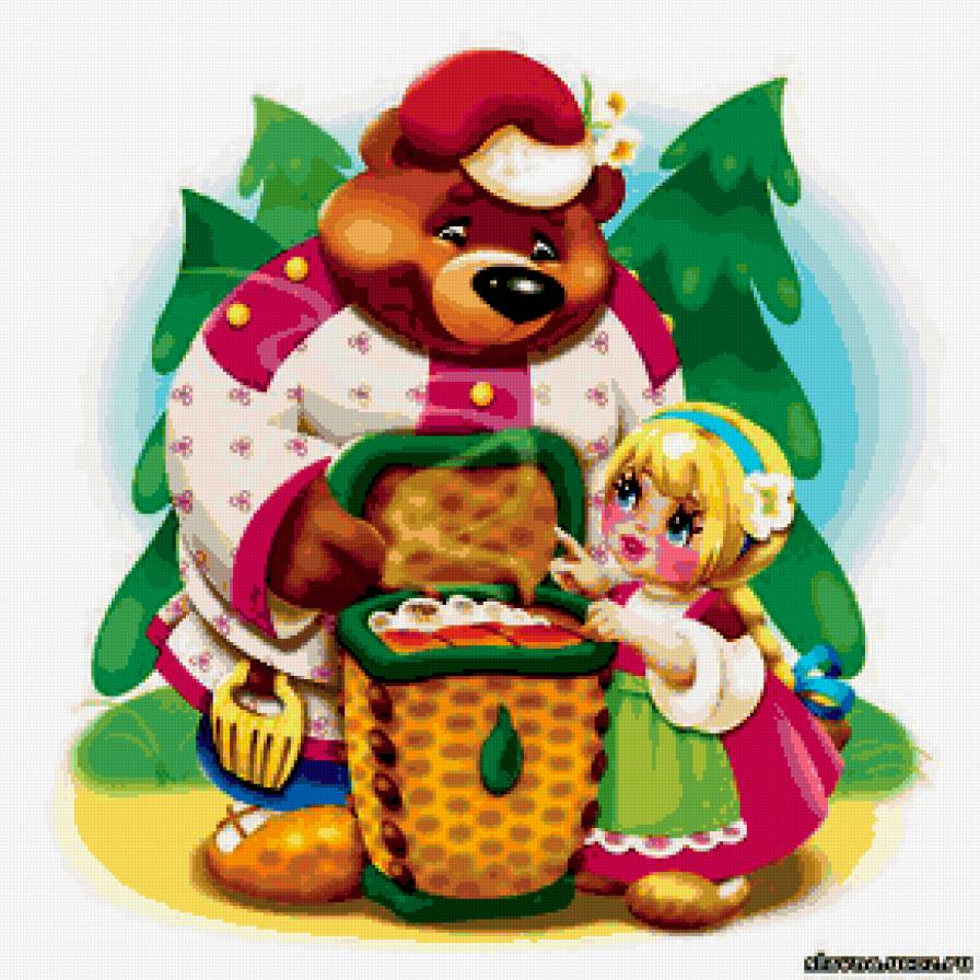 ДЕТЯМ - сказка, маша и медведь, сказочные герои - предпросмотр