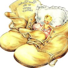 Схема вышивки «новорожденный»