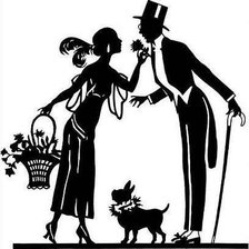 Схема вышивки «пара»