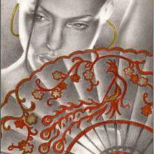 Схема вышивки «Фламенко»