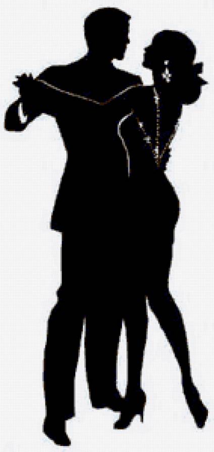 Танцующая пара - танец, женщина, пара, девушка, монохром, черно-белое, мужчина - предпросмотр