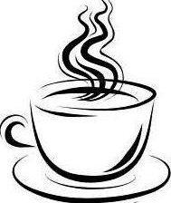 Схема вышивки «Чашка кофе»