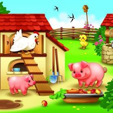 Схема вышивки «ДЕТЯМ»