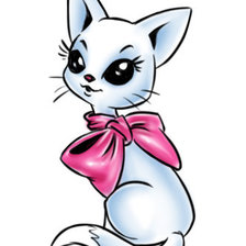 Схема вышивки «Кошка - Мультяшка»