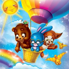 Схема вышивки «ВСПОМИНАЕМ ДЕТСТВО»