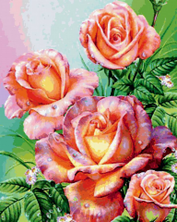 цветы - , букет, романтика, натюрморт.розы, цветы, природа - предпросмотр