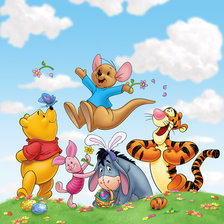 Схема вышивки «винни пух»