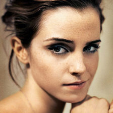 Схема вышивки «Эмма Уотсон»