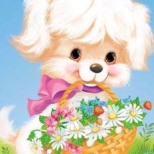 Схема вышивки «ТЫ МОЯ БЕБКА»