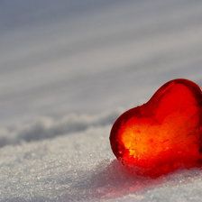 Схема вышивки «Сердечко»