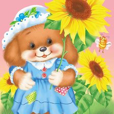 Схема вышивки «ТЫ МОЯ БЕБКА»