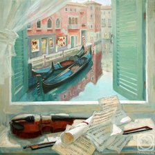 Схема вышивки «Музыка»