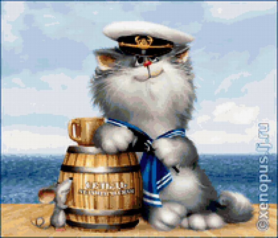 №220756 - кот, сказка, моряк - предпросмотр