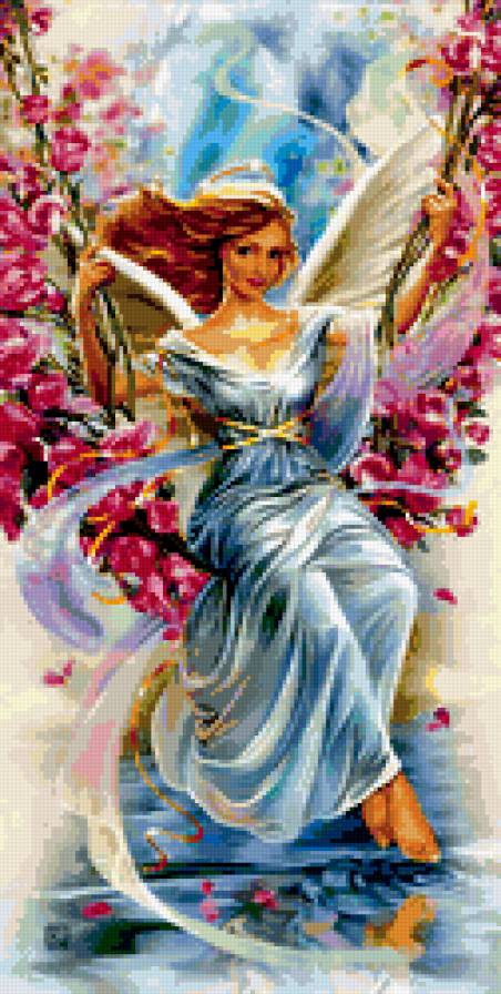 девушка - одиночество, картина, красота, девушка, любовь - предпросмотр