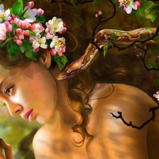 Схема вышивки «ева»