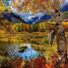 Схема вышивки «Осень»