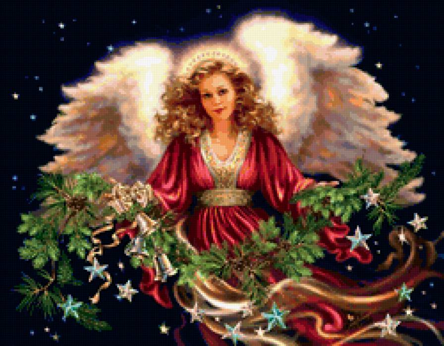 ангел - красота, девушка, одиночество, картина.ангел, любовь - предпросмотр