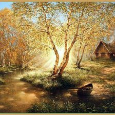 Схема вышивки «осенняя сказка»