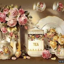 Схема вышивки «натюрморт»