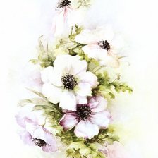 Схема вышивки «Цветы»