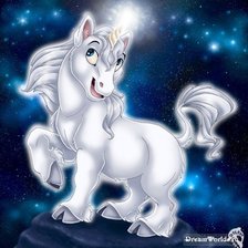 Схема вышивки «единорожик»